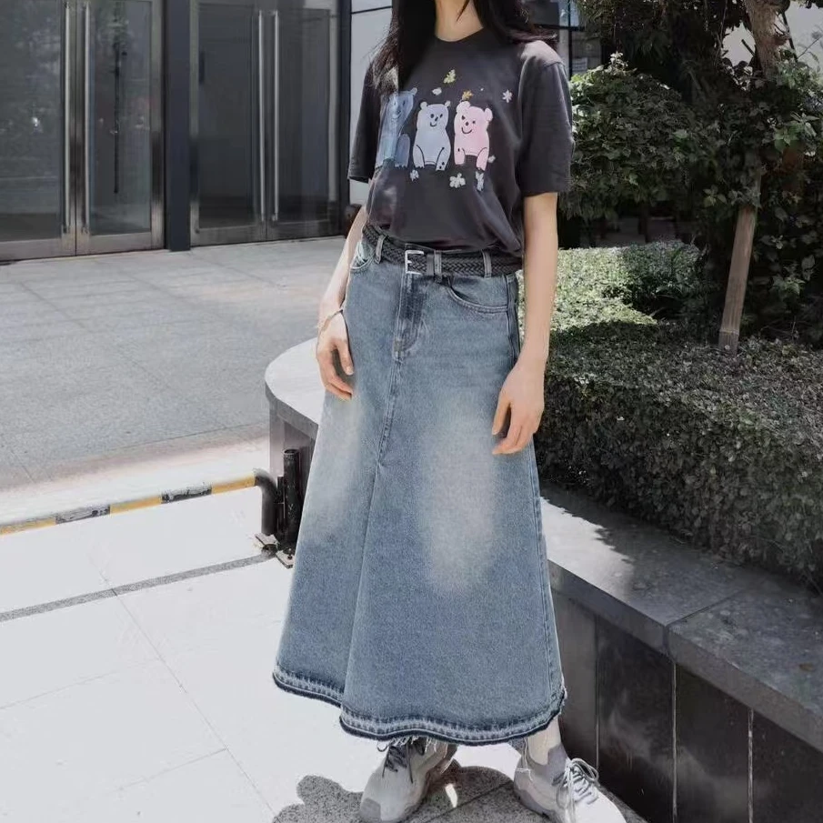 NE2025夏款发泡小熊蝴蝶印花短袖T恤1126 Q