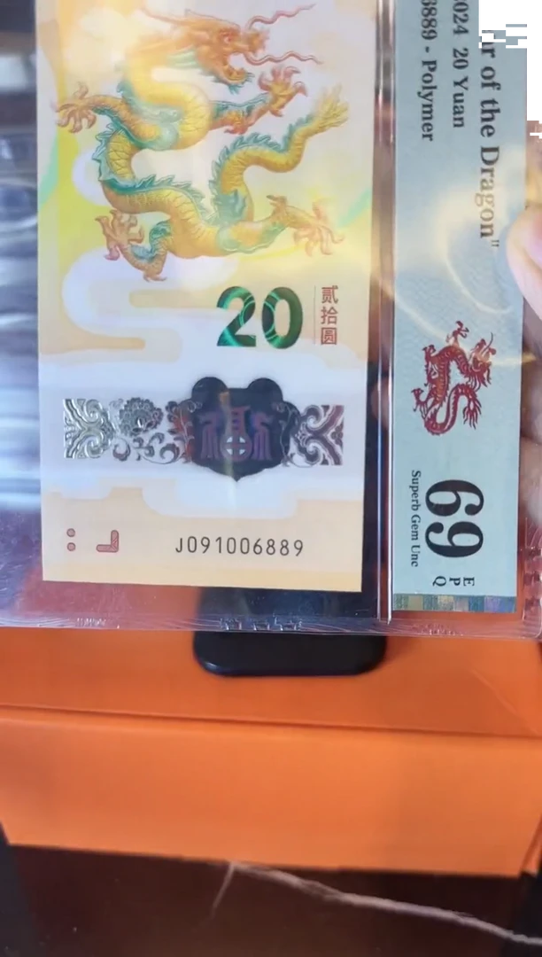 塑料2024 龙钞 单张 啊啊啊