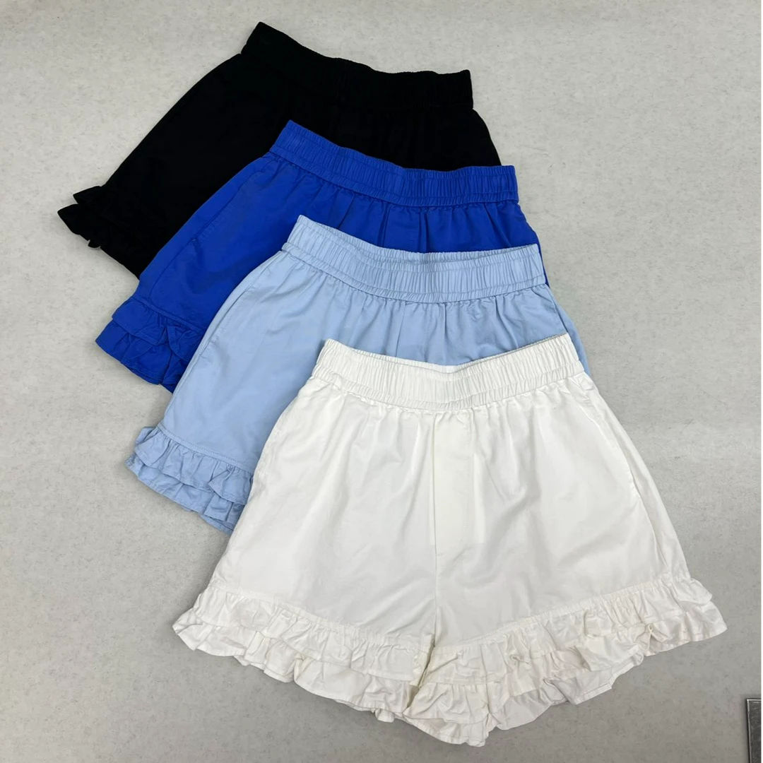 卡麦酱-HY 木耳边短裤 6821