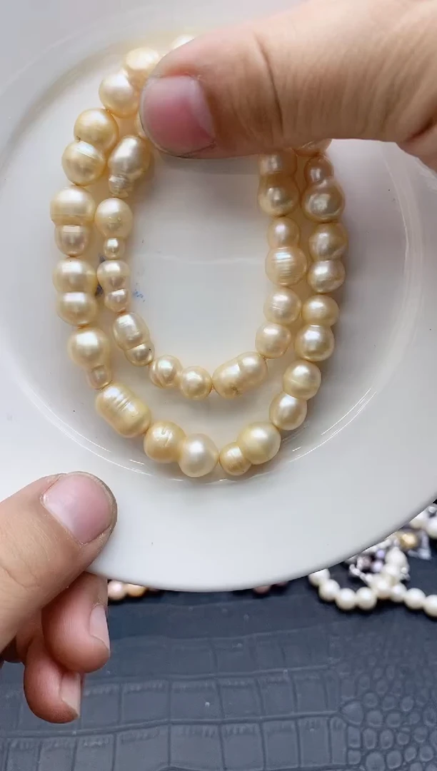 【闪购商品】淡水珍珠颈饰未镶嵌0341