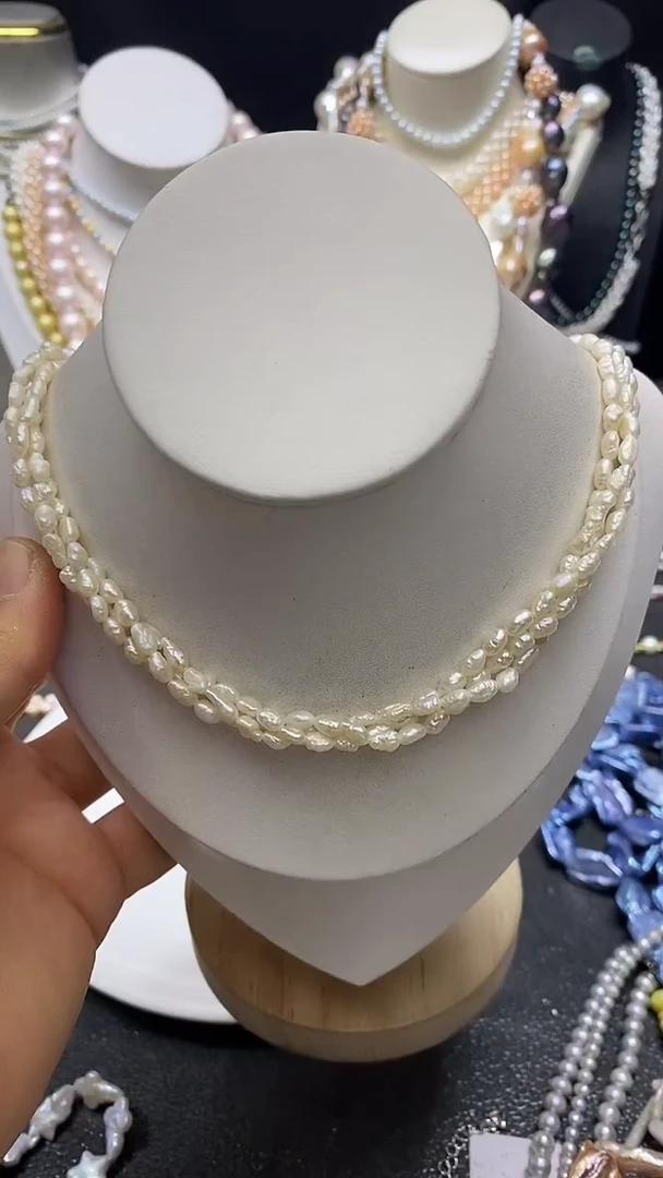 颈饰未镶嵌淡水珍珠多人