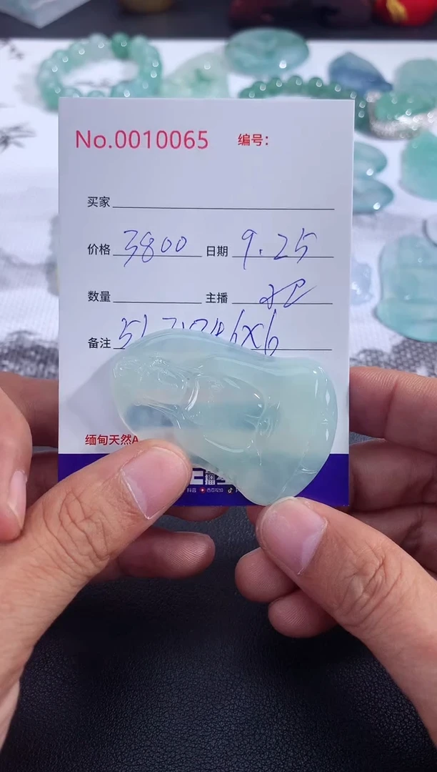 颈饰未镶嵌翡翠素衣