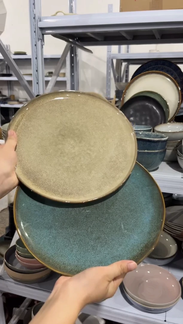 陶瓷外贸尾货瑕疵满20包邮X2 大盘组合