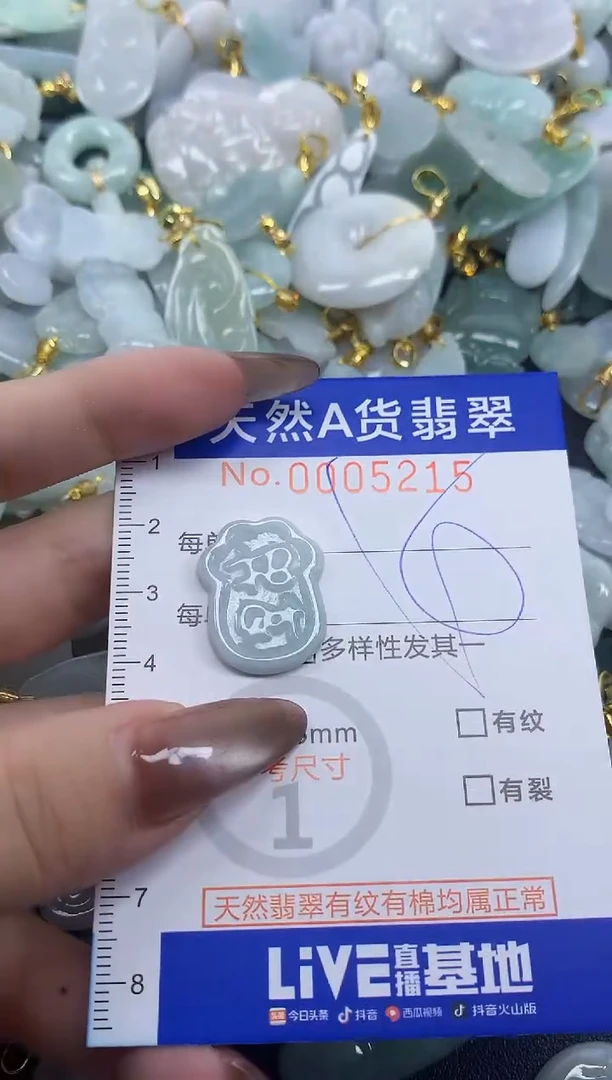 翡翠未镶嵌颈饰天然A货翡翠