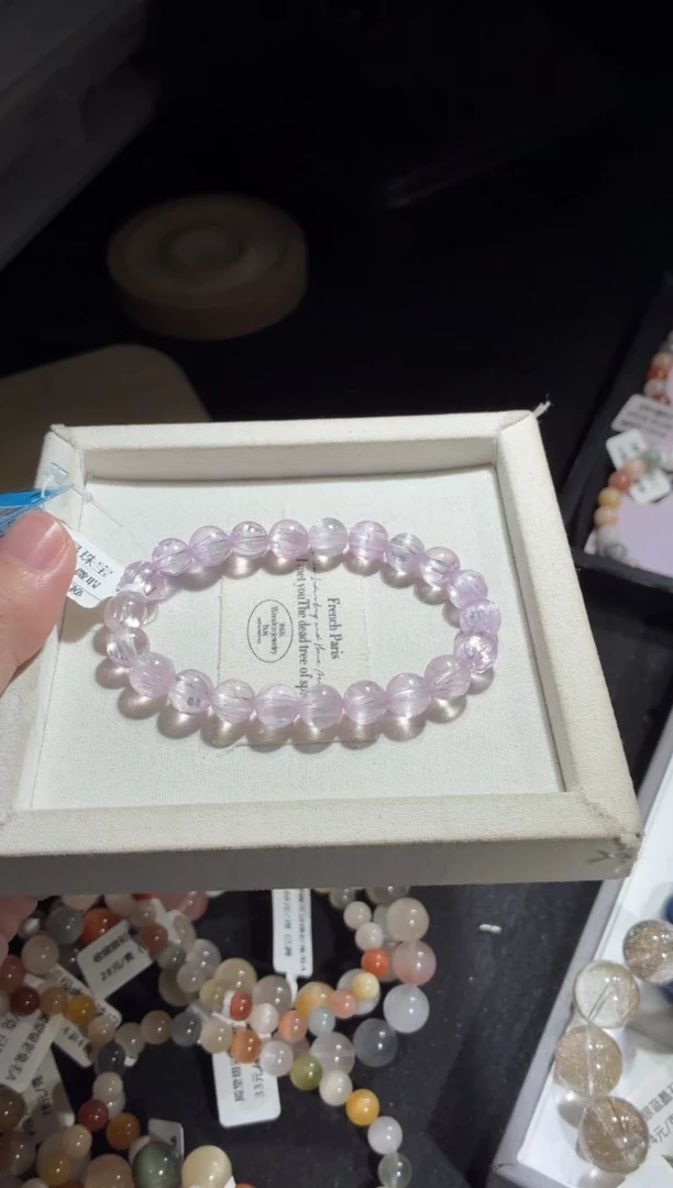 未镶嵌锂辉石紫锂辉83号  多样性发一C  8+