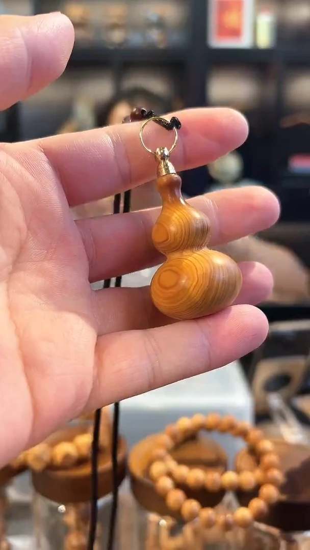 小葫芦挂件太行崖柏