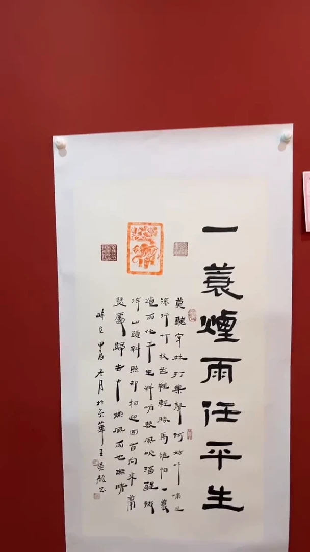 【闪购商品】书法王景龙 一蓑烟雨任平生