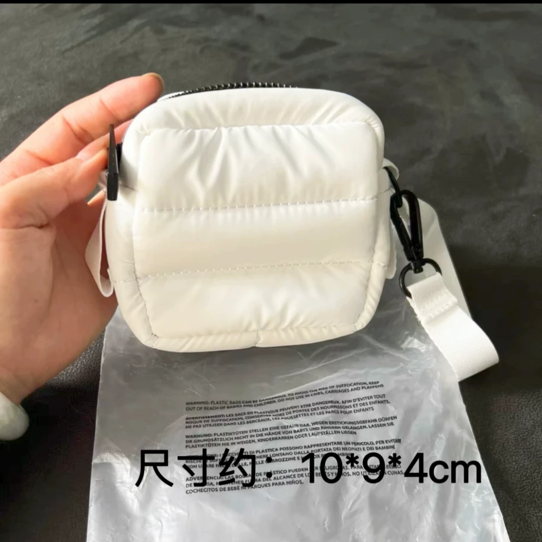 纳斯【K396】白色帆布袋化妆包购物袋收纳袋大号简约小众便携