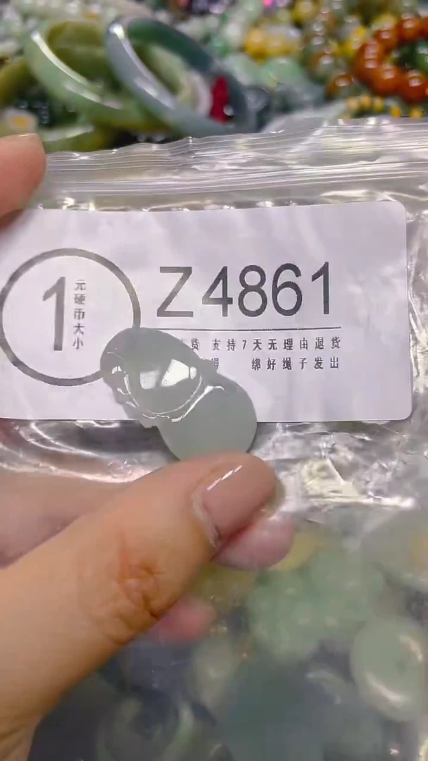 颈饰未镶嵌翡翠/ Z /翡翠A货，一件也是批发价