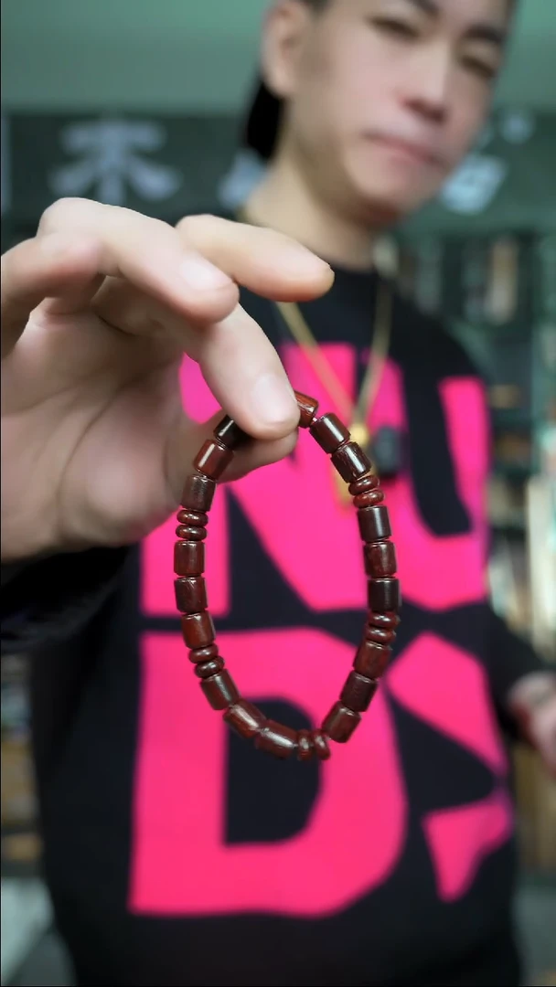 【闪购商品】檀香紫檀（小叶紫檀）手串/手链小叶紫檀直切药片珠