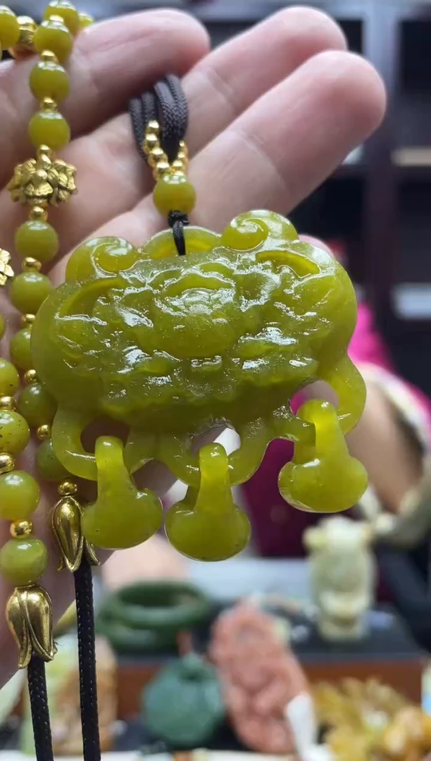 未镶嵌岫玉吊坠·多样性发*货拍一发一