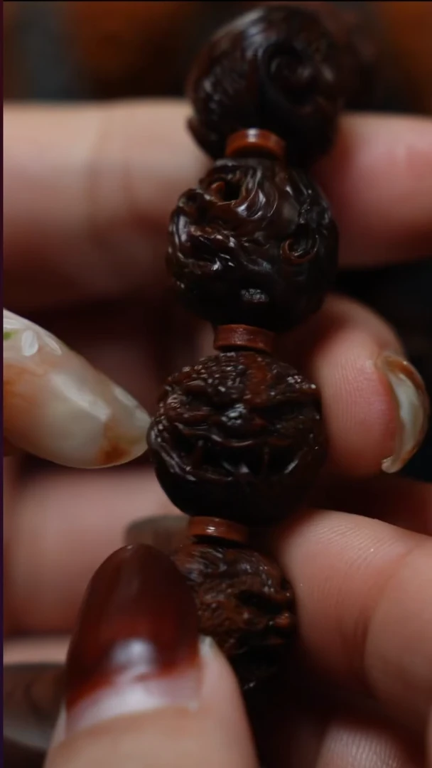 手串/手链橄榄核梦梦精品核雕