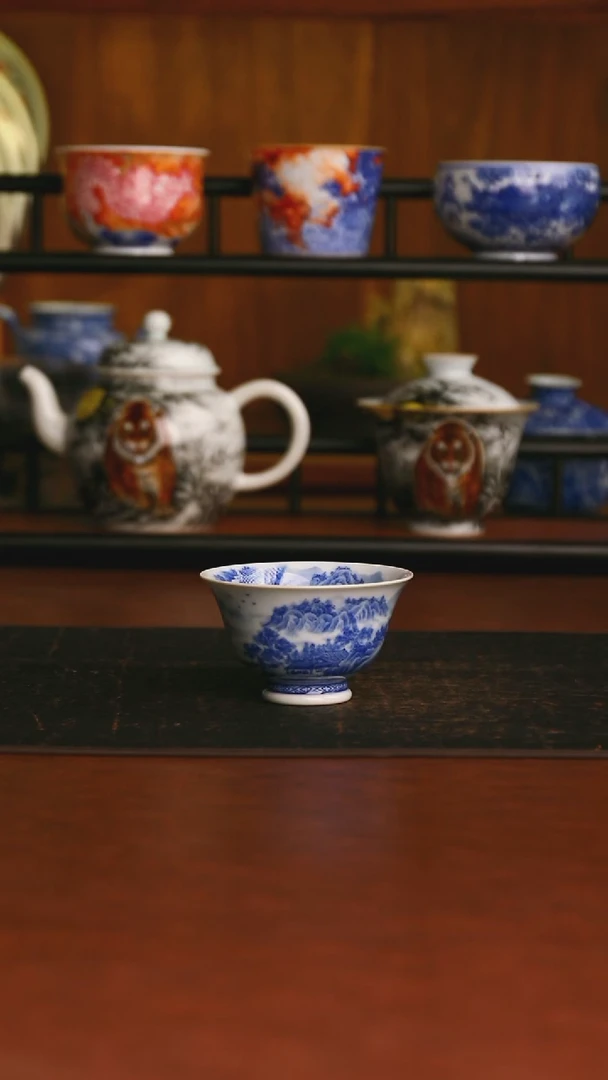 景德镇手工手绘的16