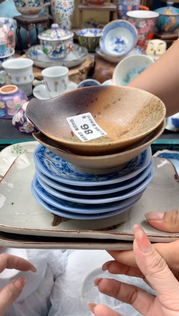 瓷片本**神86 号九姑娘工艺品瓷器