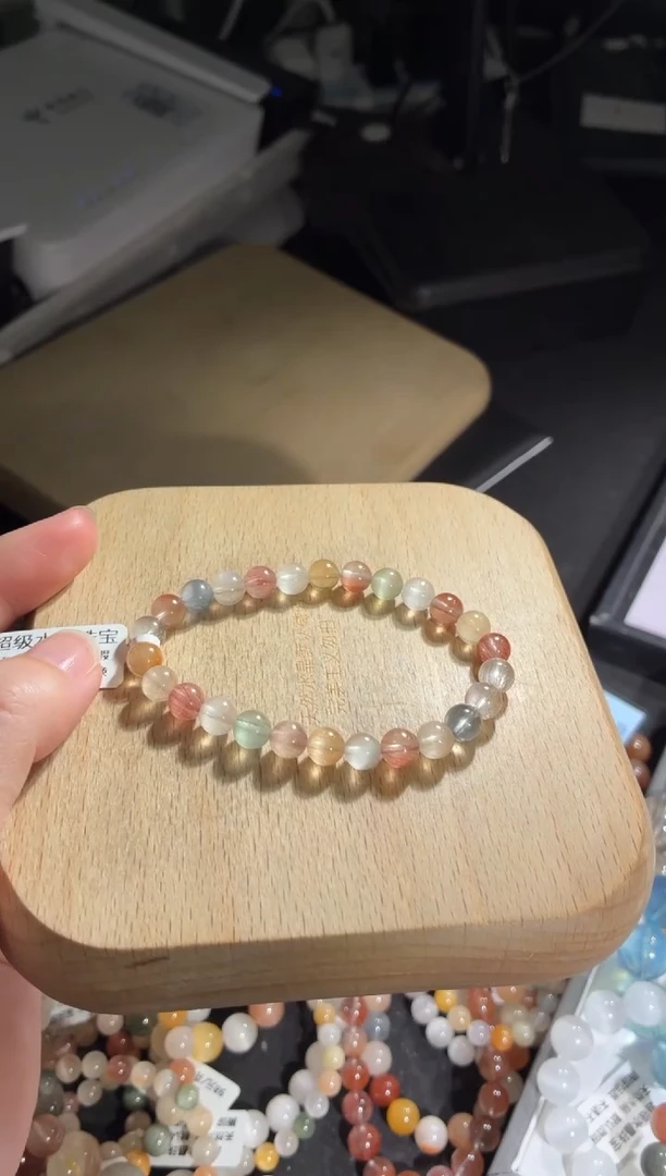 未镶嵌手链水晶195号多样性发一Z 7+