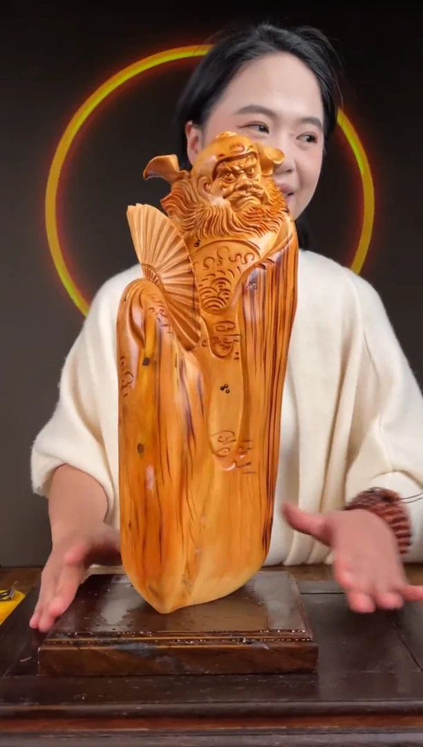 柏木（崖柏）手工摆件,先抢先得! 编号:81