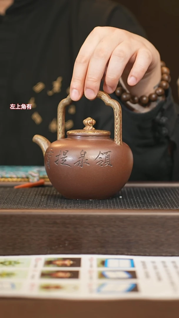 茶壶紫砂clz 吴越年华 革紫泥 320