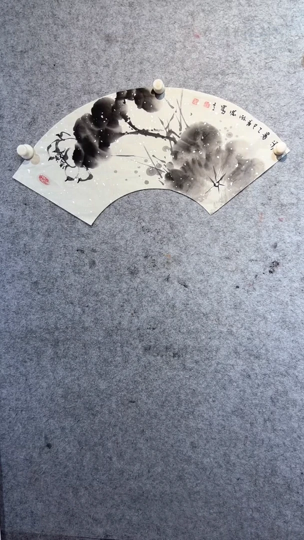国画开****3张自学水墨画51