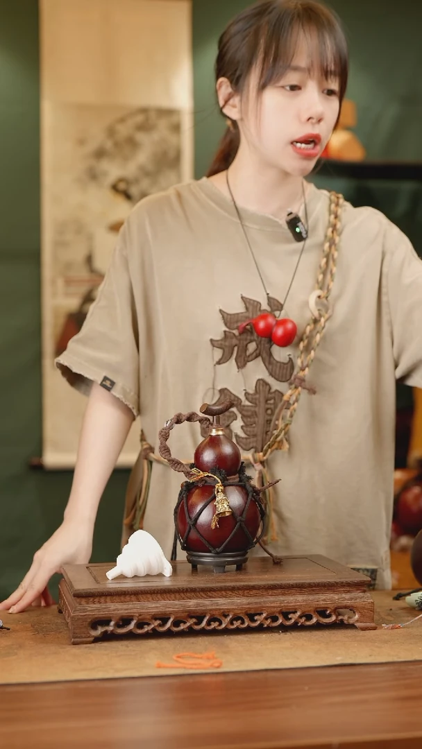 25号精品天然大漆酒葫芦一物一拍~