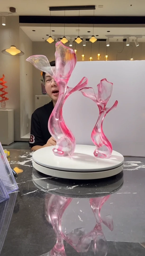 摆件巴比特美学 一组三生花