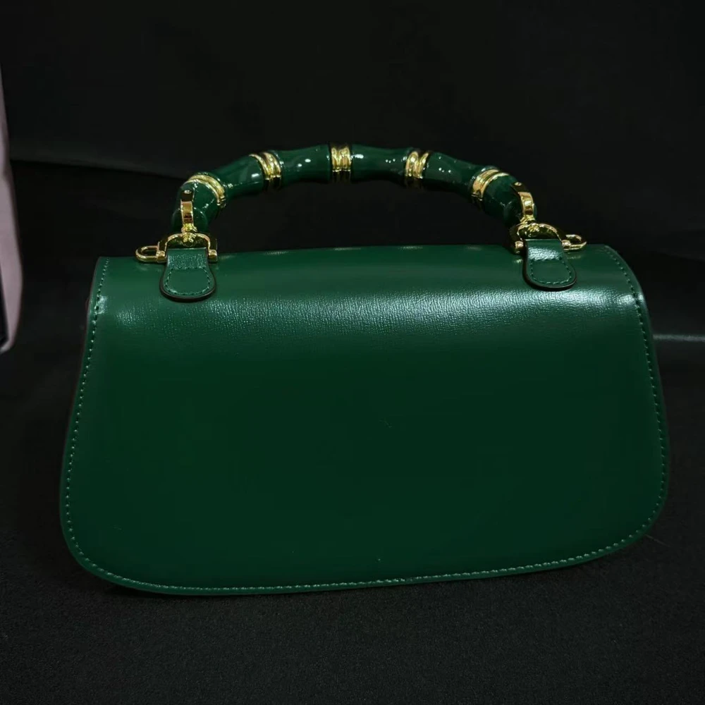 大麦定制单肩包（FM073绿色）长24宽8高12cm