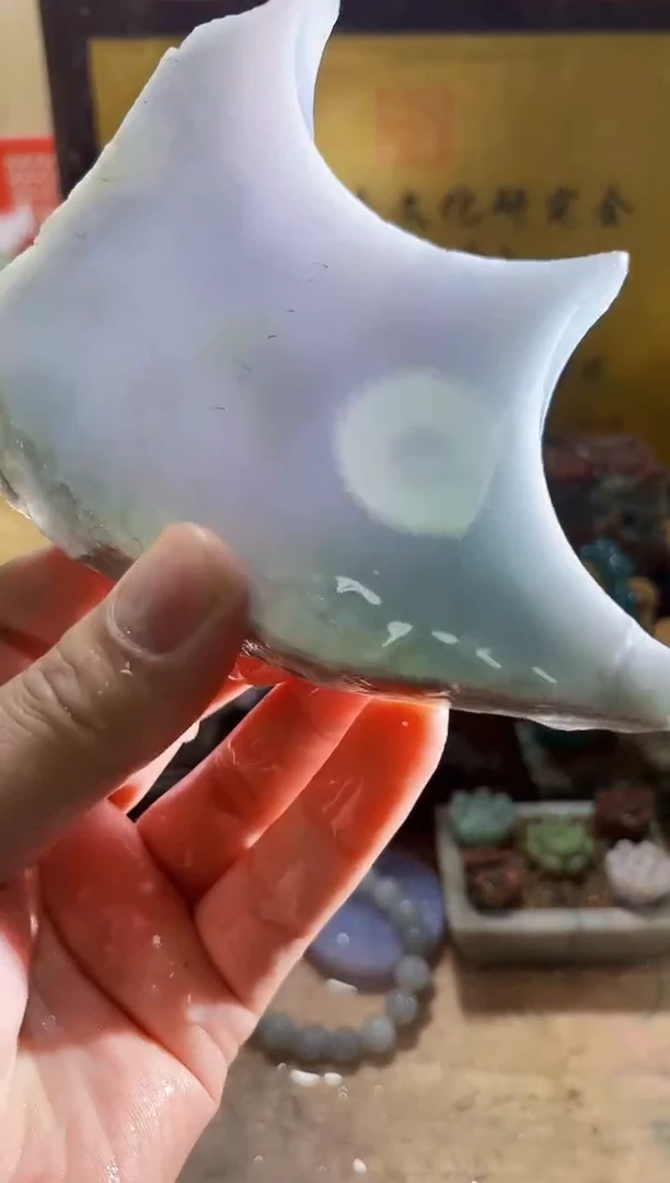 未镶嵌挂件翡翠A货常星7666