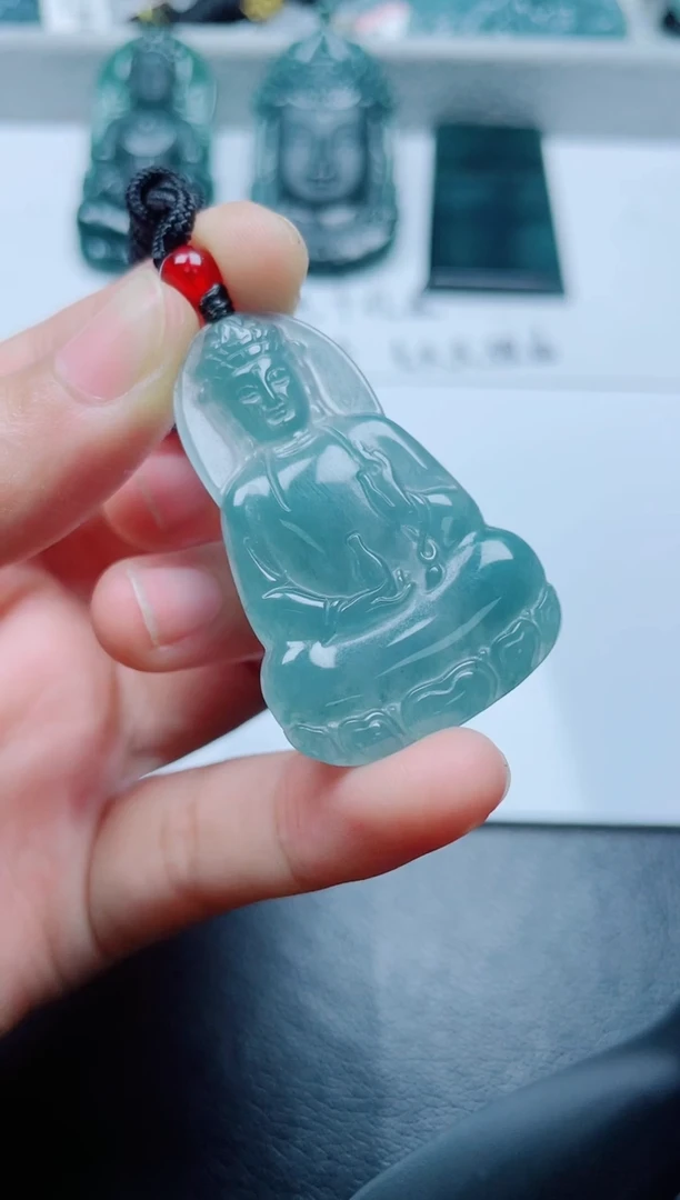 颈饰未镶嵌翡翠多样性发货随机发货-观音