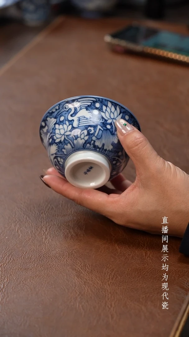 茶器茶器一鹭压手杯