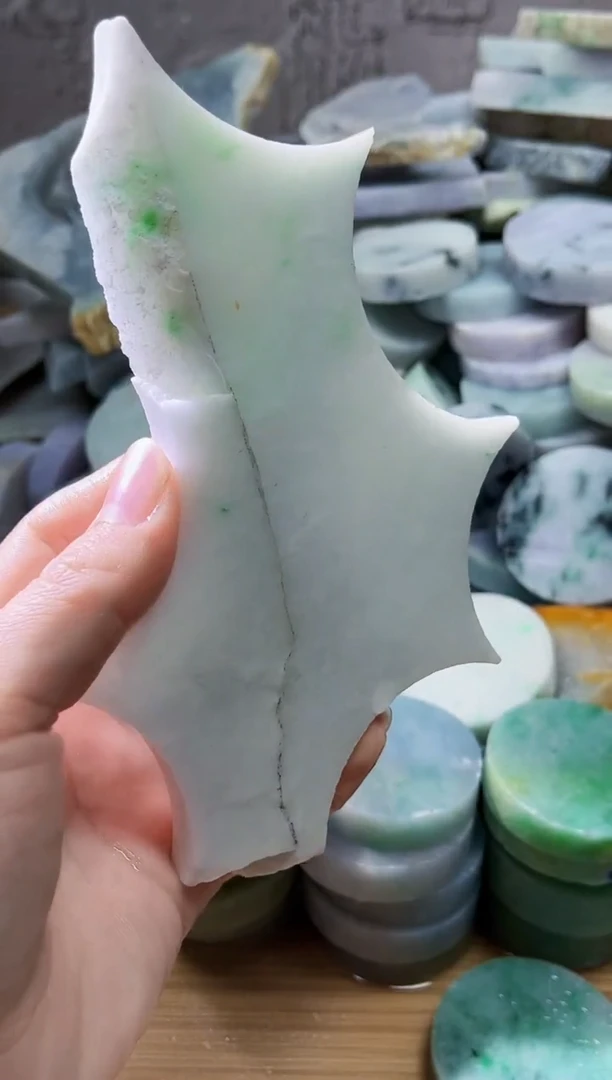 裸石翡翠天然翡翠A货石 南 430