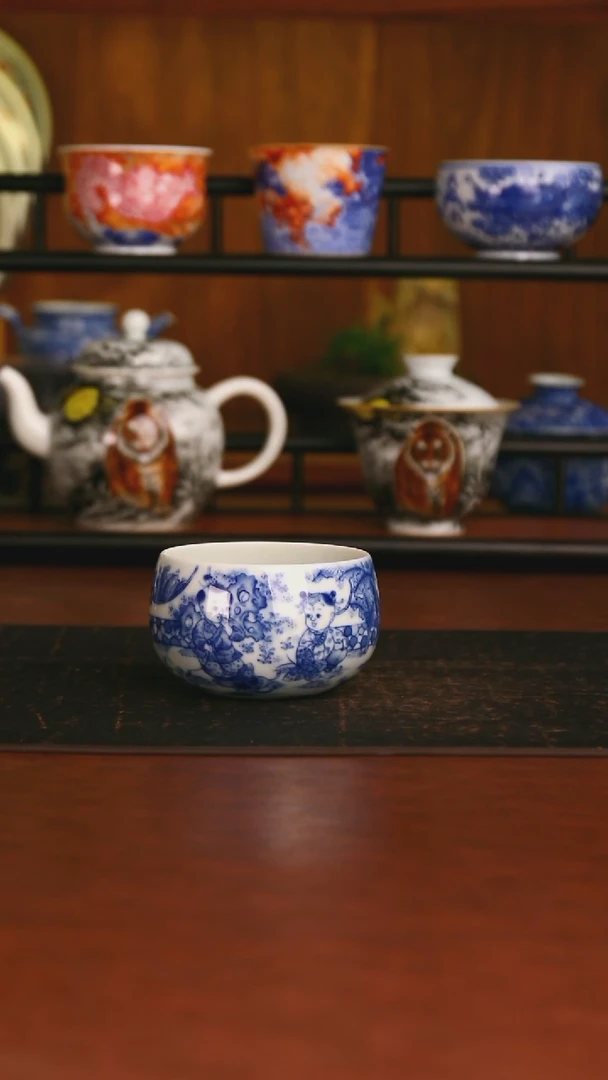 景德镇手工手绘的38