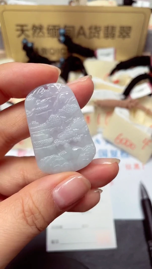 颈饰未镶嵌翡翠天然缅甸翡翠A货