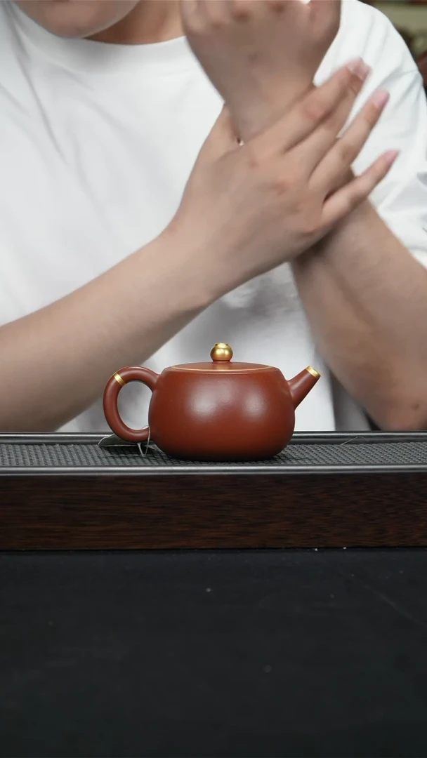 茶壶紫砂宜兴紫砂220cc0404