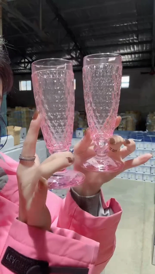 陶【2支】德国进口唯宝无铅水晶玻璃香槟杯150ml-透明