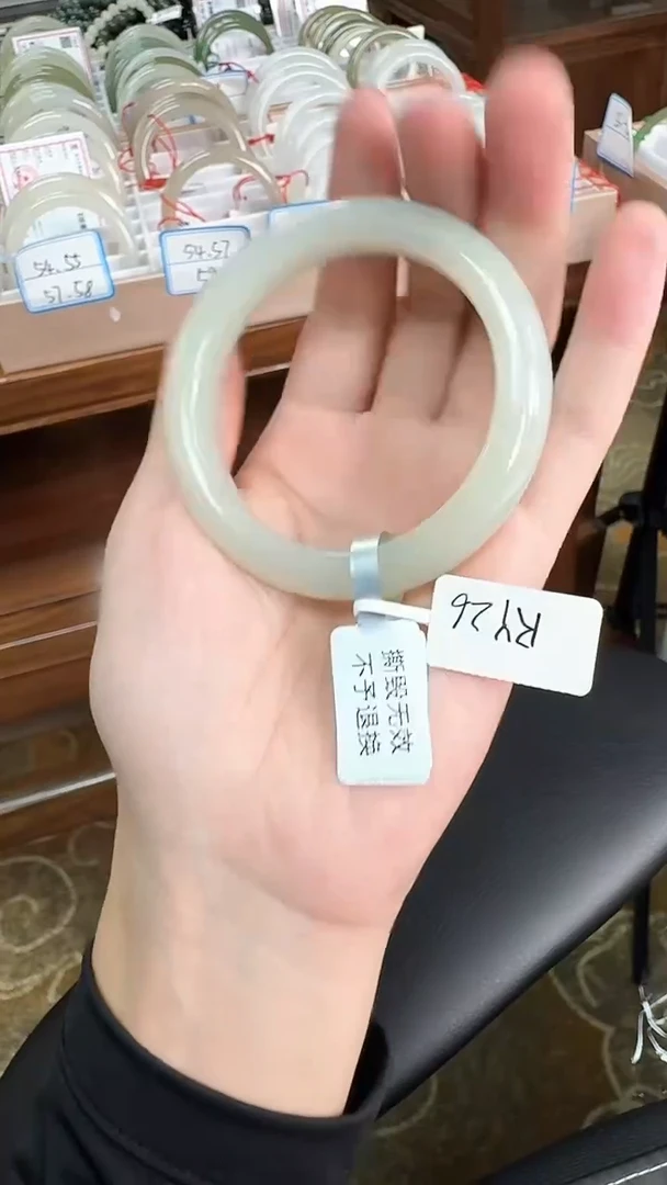 未镶嵌手镯和田玉57-ry26