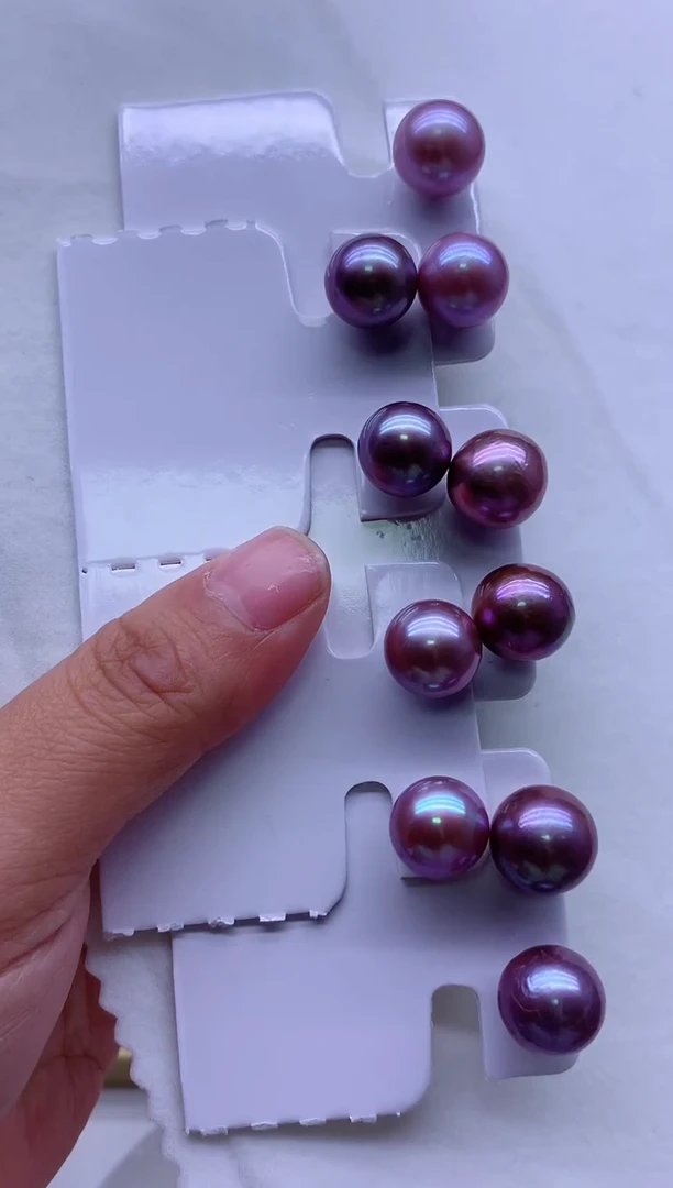 【闪购商品】淡水珍珠耳钉银S925镶嵌多发其一