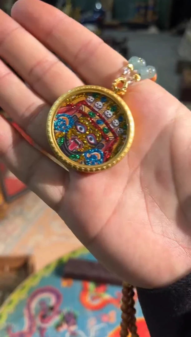 卷轴画天弟的唐卡tk160850012