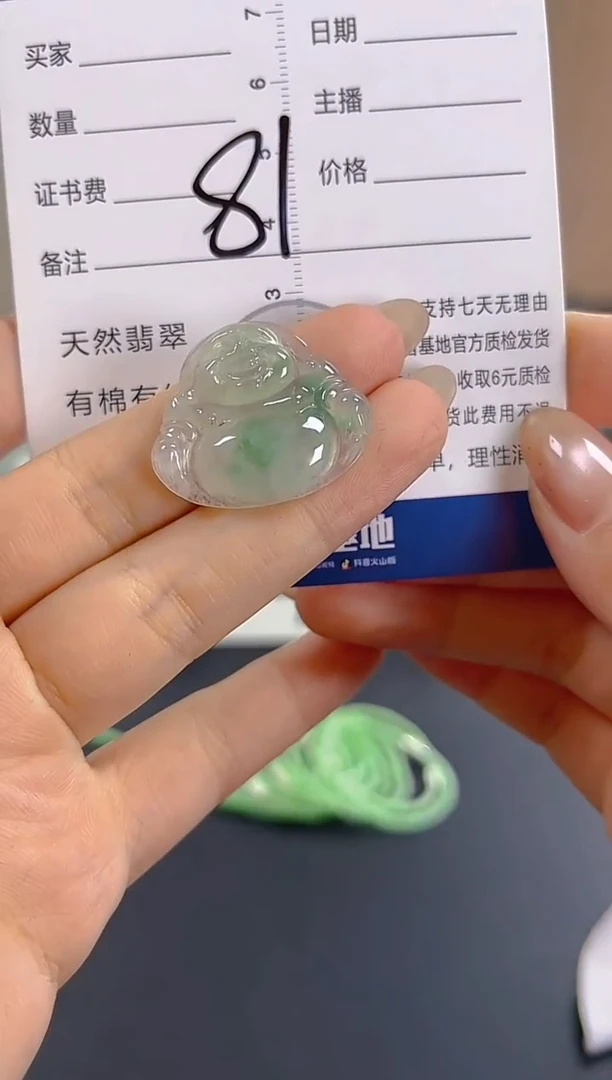 颈饰未镶嵌翡翠纯天然缅甸翡翠A货