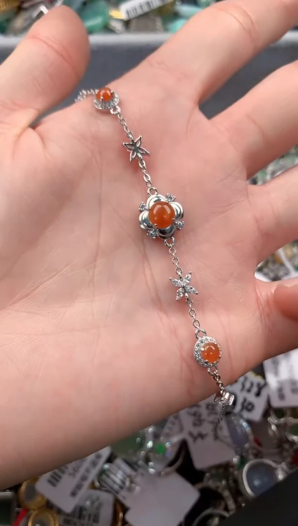 银S925镶嵌戒指翡翠6-----6