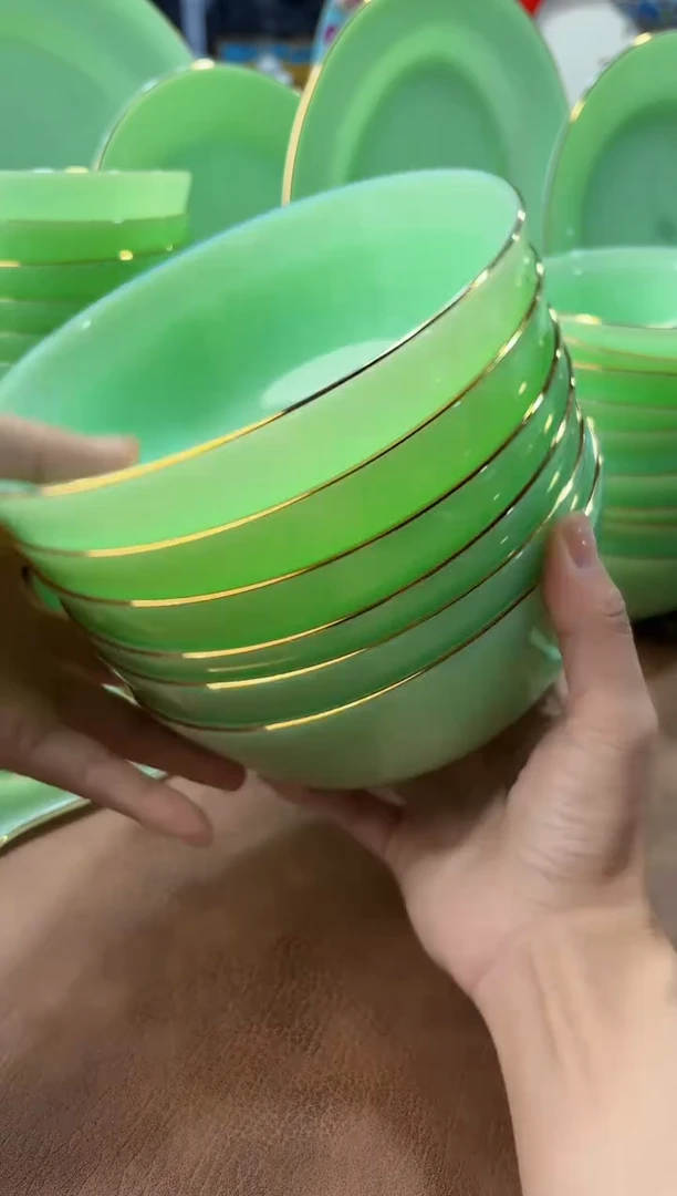 玉瓷  6.5英寸面碗6个景德镇陶瓷