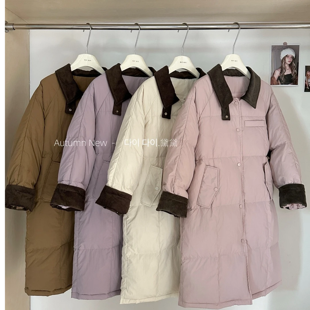 中长款韩版加厚外套