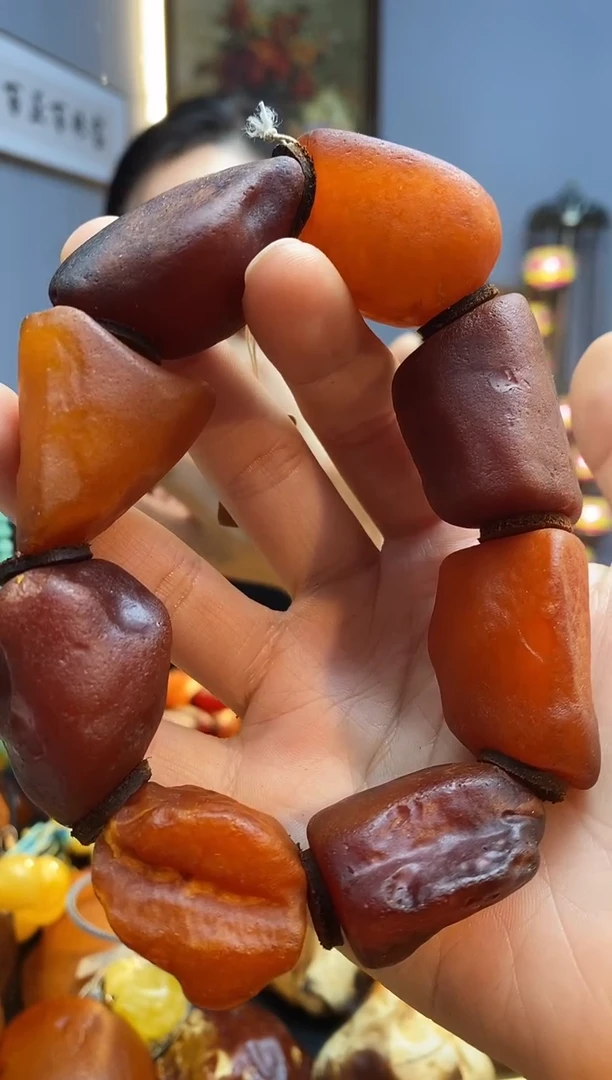 手串琥珀未镶嵌手串
