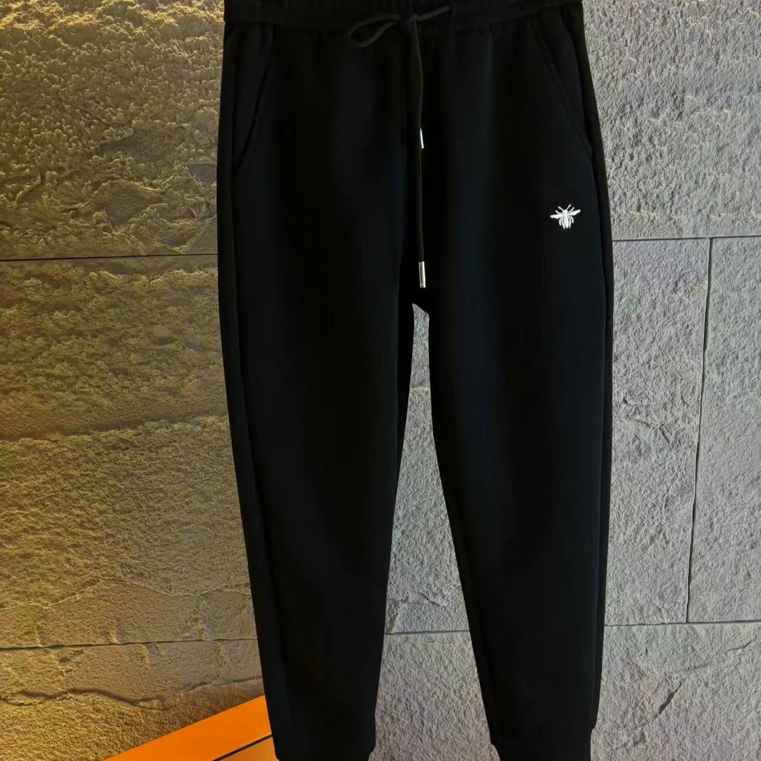 2025新款黑色男士休闲裤-明珠-6633