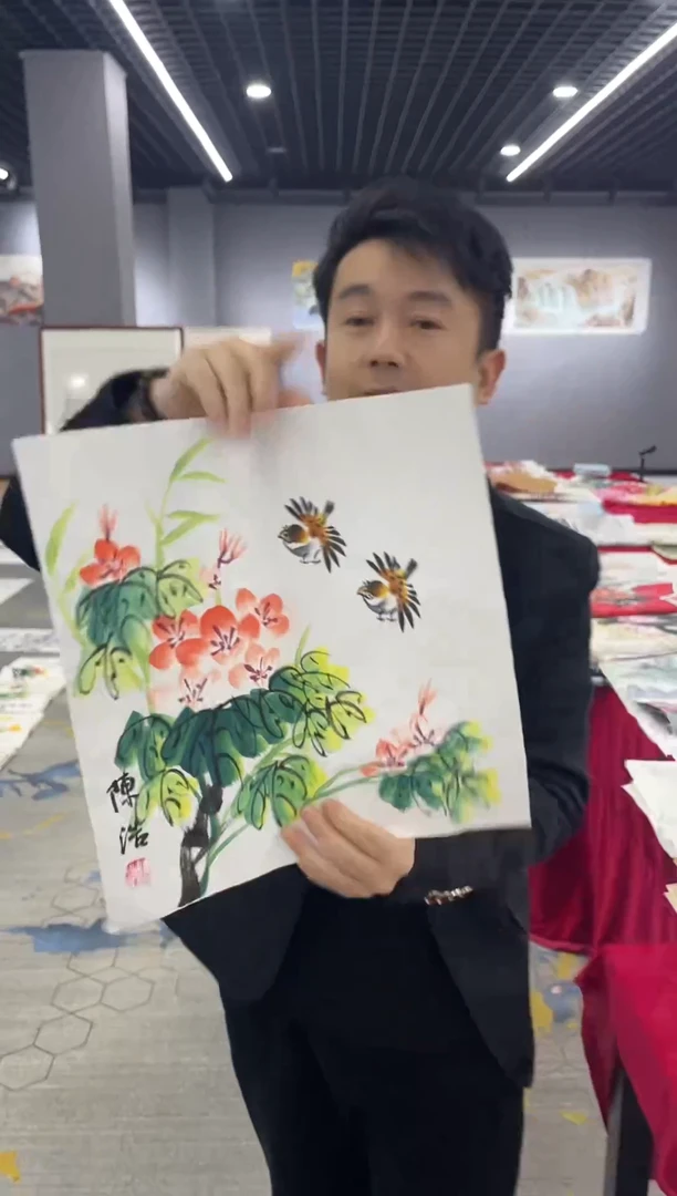 名人名画手工制作