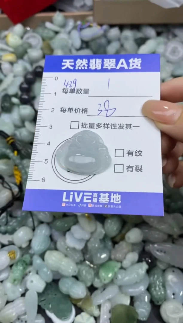 颈饰未镶嵌翡翠天然翡翠A货批量多样性发一件