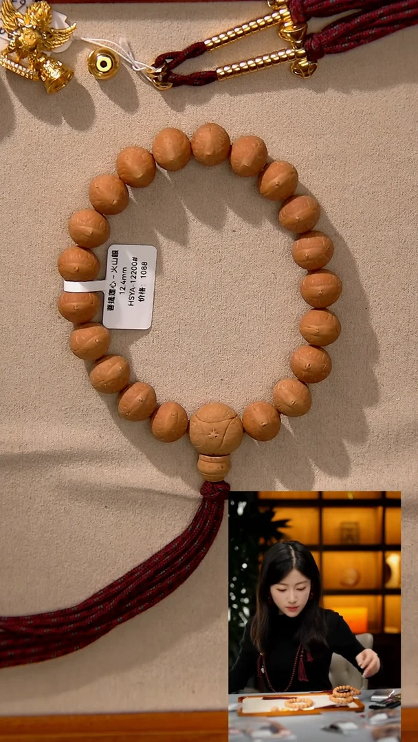 【闪购商品】凤眼菩提手串5号火山眼12.4mm零跨度