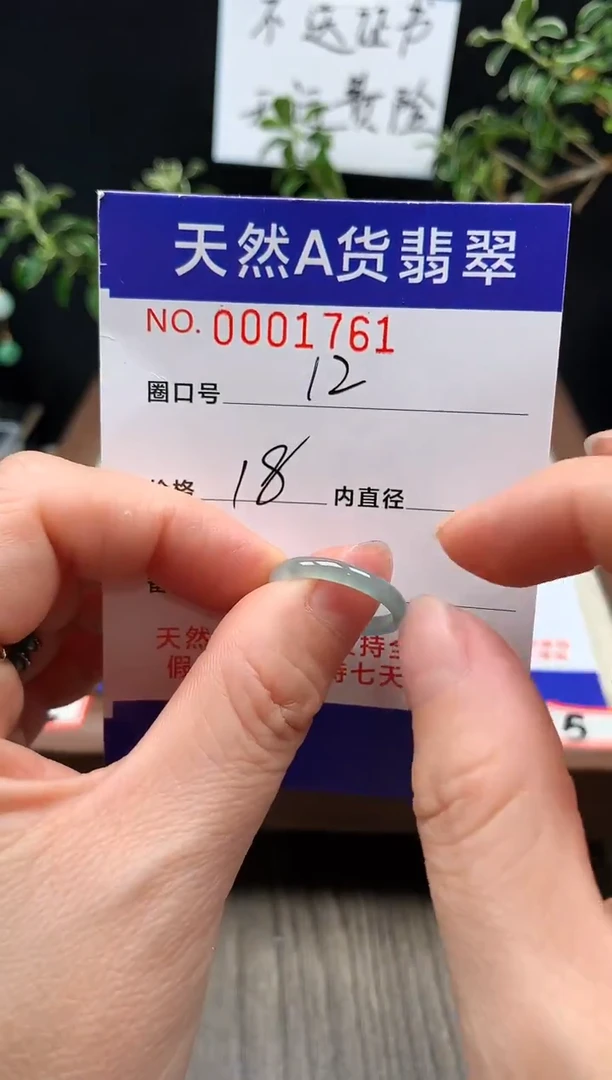 未镶嵌戒指翡翠12#