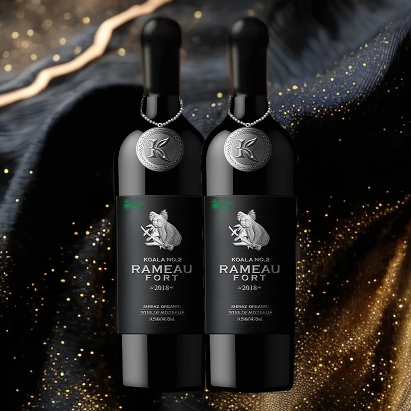 拉摩图堡考拉王子干红葡萄酒750ml双支14.5度MCJ