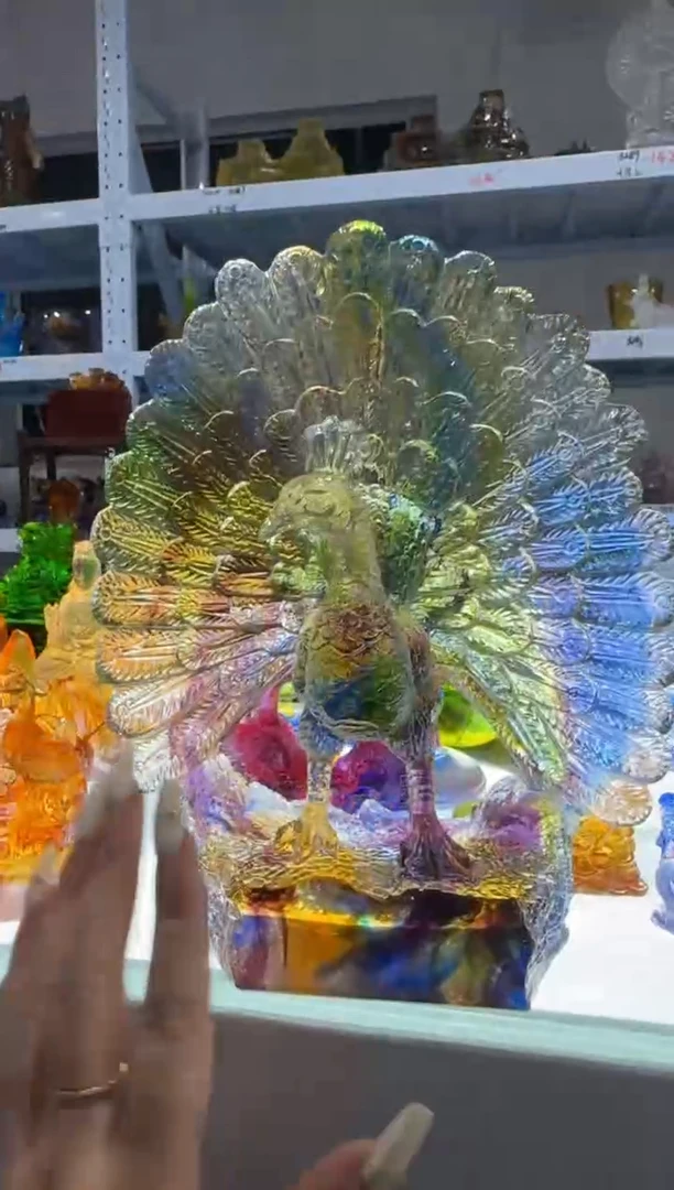 手工艺品琉璃纯手工古法琉璃微瑕