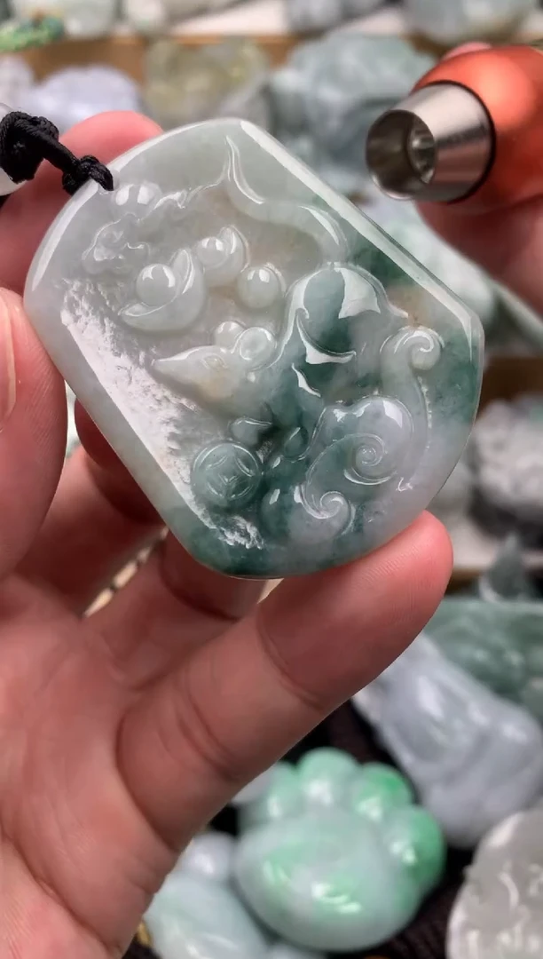 吊坠(不含链)未镶嵌翡翠1