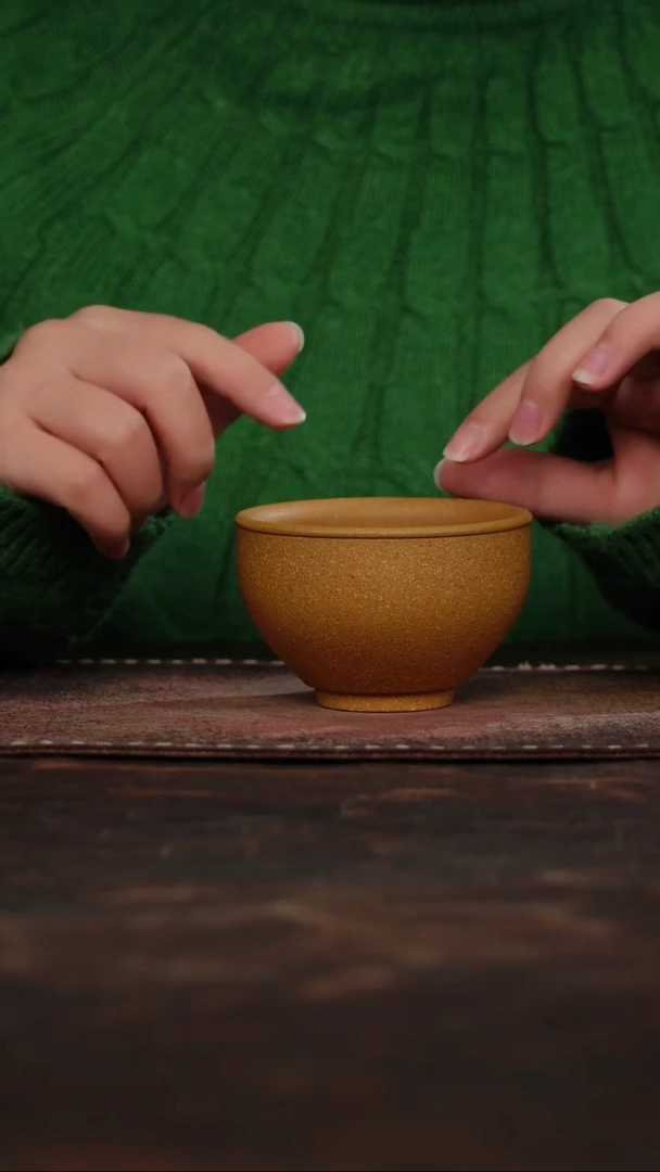 茶杯紫砂福利紫砂蟹黄段